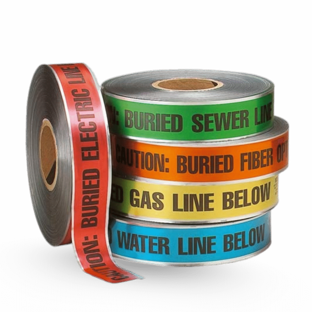 Detectable & Non-Detectable Caution Tape